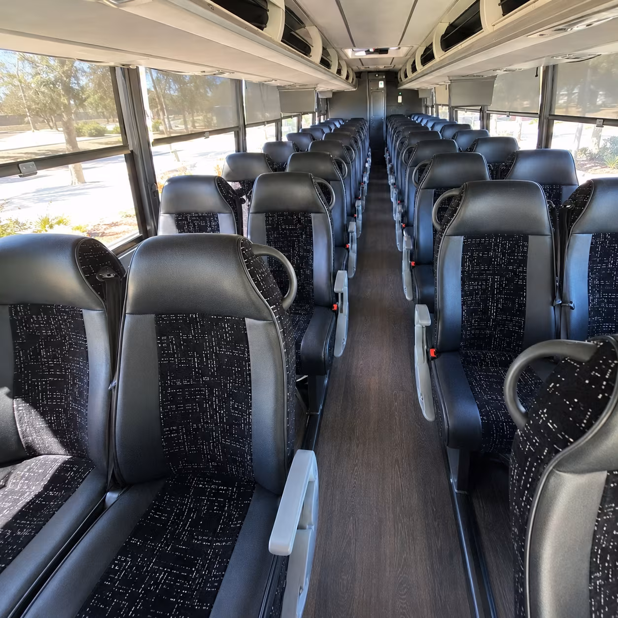 eastvale charter bus interior gallery