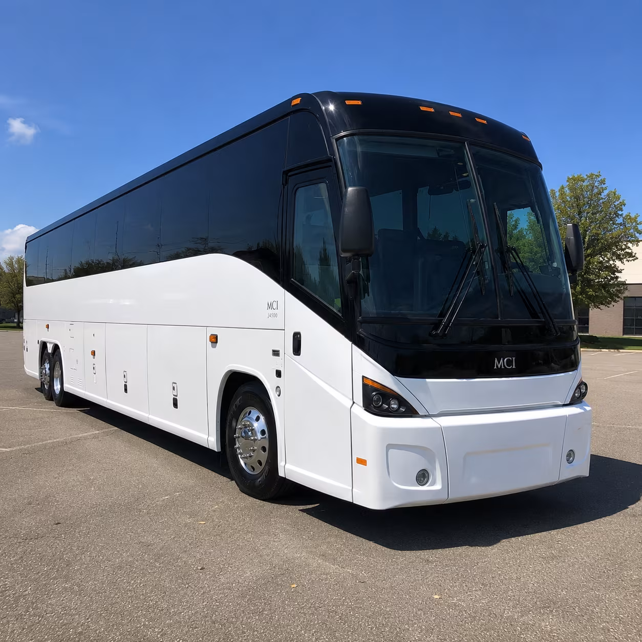 eastvale charter bus rental exterior